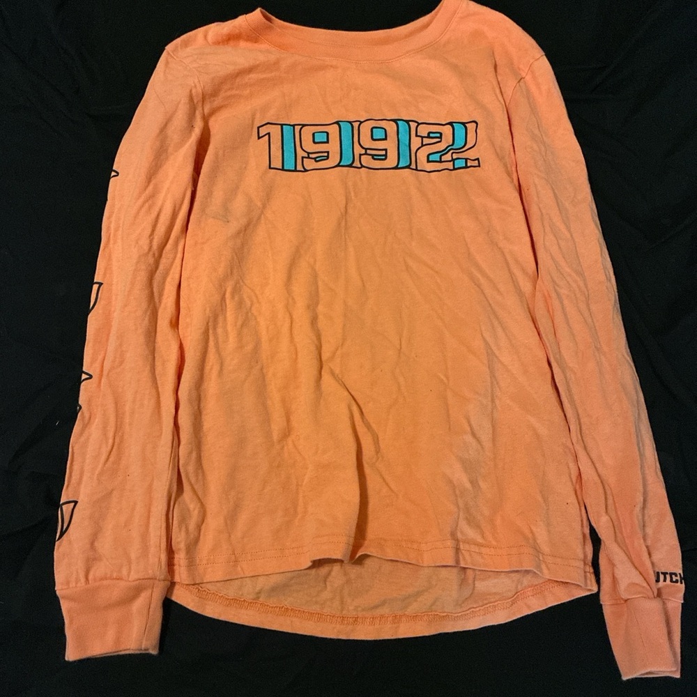 Dutch Bros Orange Cotton Shirt